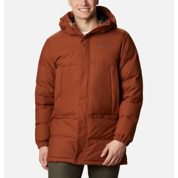 Columbia Jas Heren, Rockfall Down Parka Bruin, 52JPVYSXT